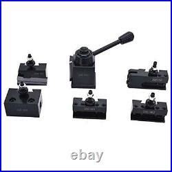 0XA Wedge Type Quick Change Tool Post Set For Mini Lathe 6-9" SWING Steel Material