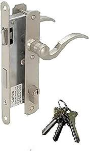 Atrium Door Lock Replacement Exact Replacement for Atrium Doors Satin Nickel 3 Keys