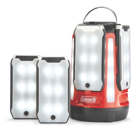 50% Off Discount Coleman Quad Pro 800L 2000030727 LED Lantern 4 take-Along Flashlight Panels