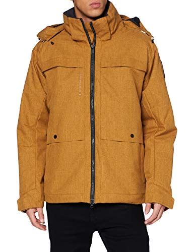 Helly-Hansen Mens Barents Waterproof Breathable Parka Insulated Hooded Jacket, 217 Spice, Large