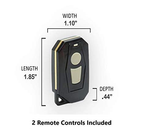 INSTALOCK Keyless Remote Entry, Installs in Seconds, No Lock to Change, Includes 2 preprogramed Key Fob remotes
