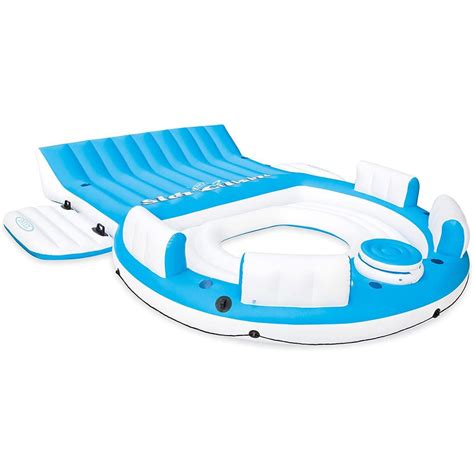 Promo 40% OFF Intex Splash 'N Chill, Inflatable Relaxation Island, 145"X125"X20"