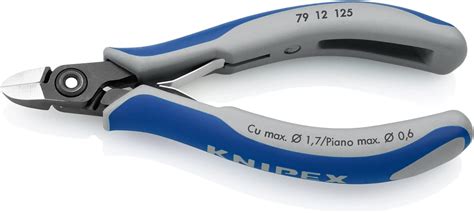 KNIPEX Tools - Precision Electronics Diagonal Cutter, Multi-Component (7912125)