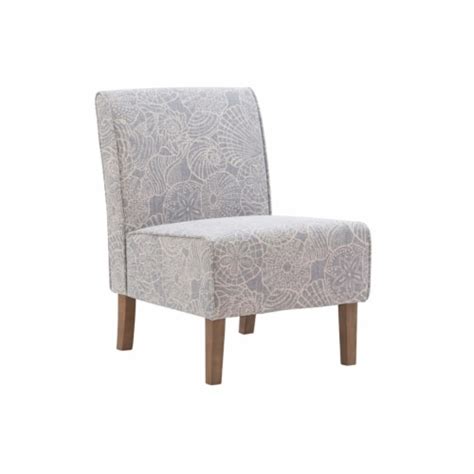 Get Special Price Linon Stone Grey Slipper Lily Chair