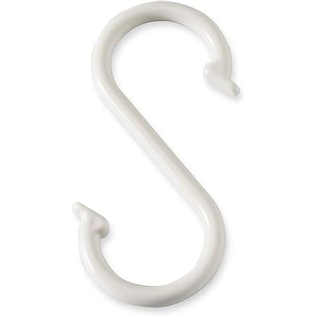 New Arrivals Multi Purpose Plastic S Shaped Hook Pack of 15
