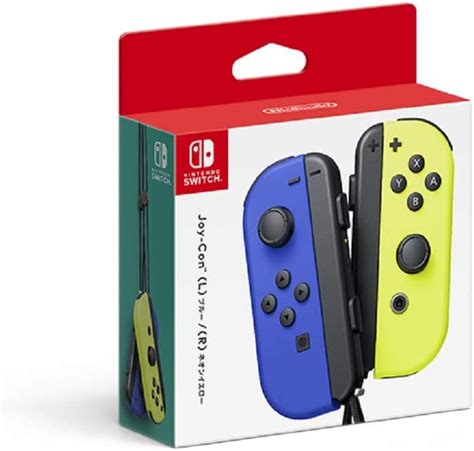 Nintendo Blue/ Neon Yellow Joy-Con (L-R) - Switch