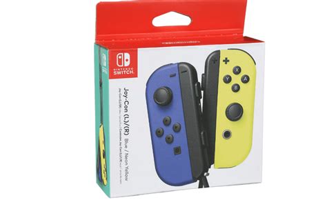 Nintendo Blue/ Neon Yellow Joy-Con (L-R) - Switch