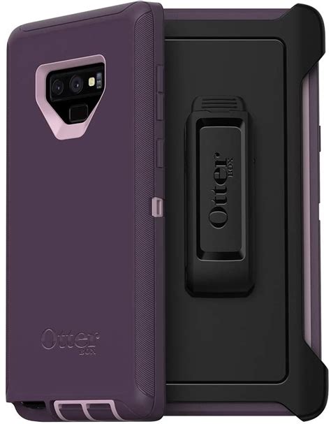 OTTERBOX Defender Series SCREENLESS Edition Case for Samsung Galaxy Note9 - Retail Packaging - Purple Nebula (Winsome Orchid/Night Purple)