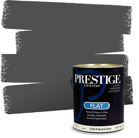 Prestige Exterior Paint and Primer in One, Bachelor Pad, Satin, 1 Gallon