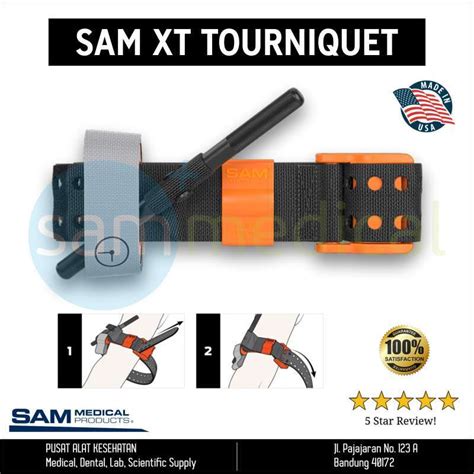 🔥 SAM XT Extremity Tourniquet, Blue 1/EA