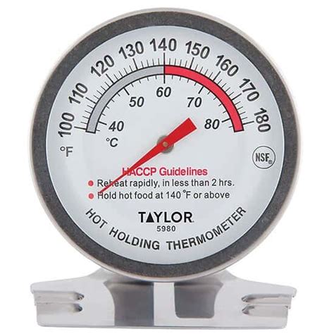 Taylor Precision 5980N Professional Series Hot Holding Thermometer, NSF (100° to 180°F)