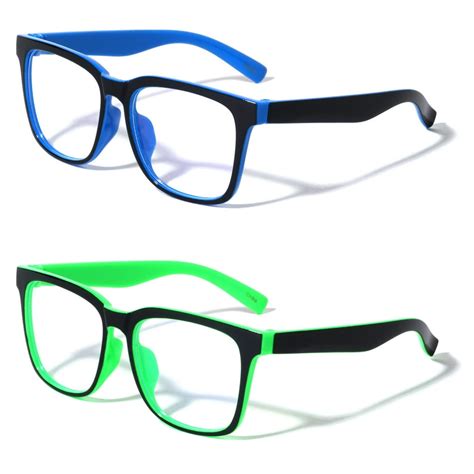 Teens Blue Light Glasses Dark Blue&Pink 2 Pack,Ultra-Light Gaming Computer Glasses for Kids Age 6-13,Unbreakable Frame Blue Light Blocking Glasses with Case,Anti Eyestrain & Blu-ray &UV400