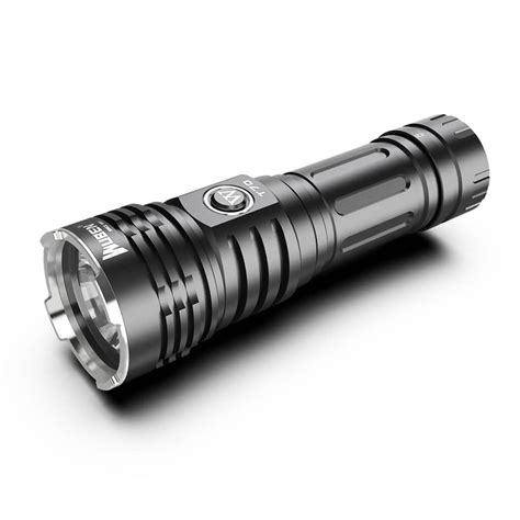 Up To 50% OFF WUBEN Powerful Tactical Flashlight 4200 Lumens Super Bright 7 Lighting Modes Rechargeable 21700 Li-ion Battery Included Waterproof Handheld Light for Camping Hiking Emergency Outdoor