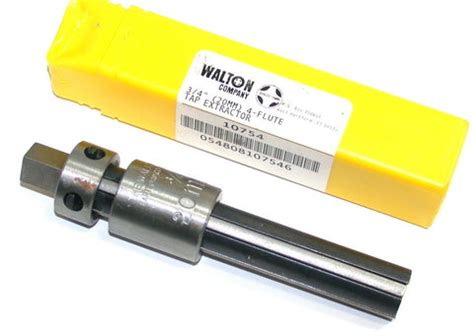 Best Quality Walton 10754 3/4", 4 Flute Tap Extractor With Square Shank